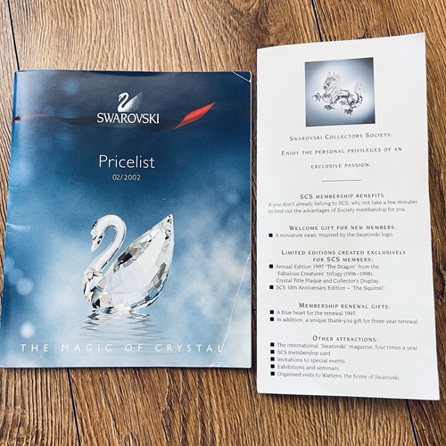 Swarovski 2002 price - swarovski, list