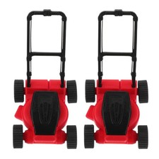  2 Pcs Tagliaerba Giocattolo Mini Accessori Per La Casa Miniatura Decorazioni Di