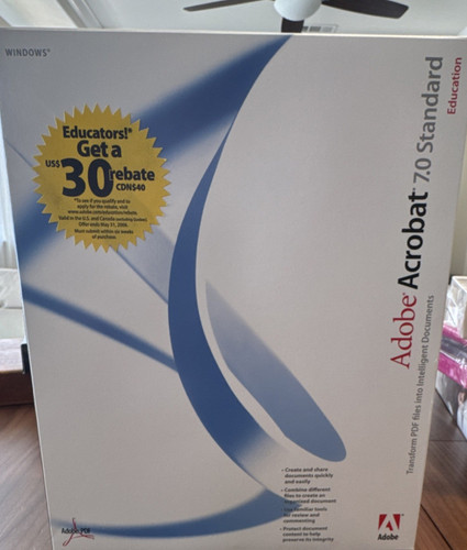 Adobe acrobat cd - 7.0, didattico