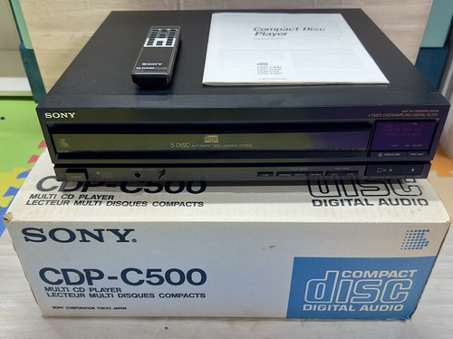 Sony cdp c500 disc - cdp-c500, 5-disc
