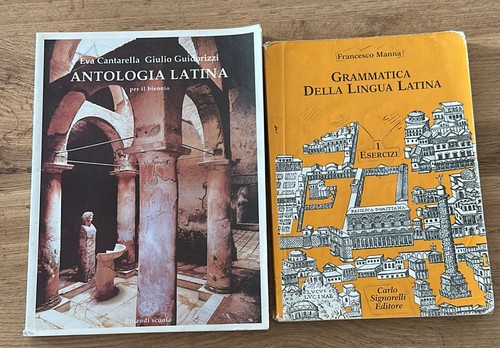 Lotto latino antologia - antologia, latina