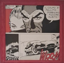 Coppia di quadri Diabolik