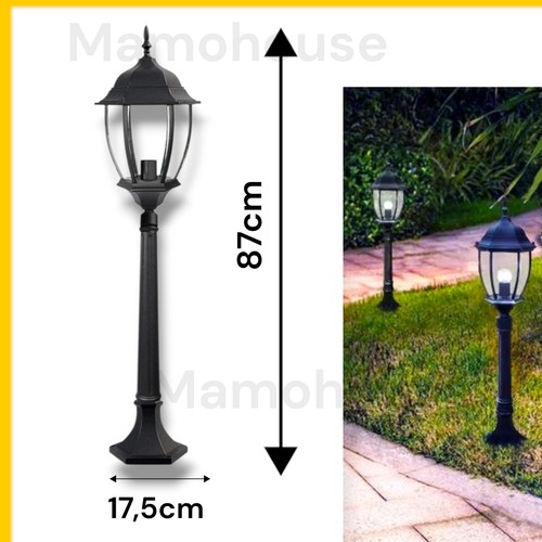 Lampione lampioncino terra - lampione,
