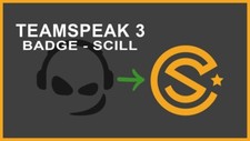 Distintivo Teamspeak SCILL Myteamspeak Badges codice TS3