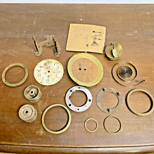 LOTTO n14 STOCK VECCHI RICAMBI PER OROLOGI SVEGLIE VINTAGE