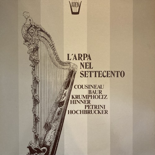 Arpa nel settecento - l’arpa,