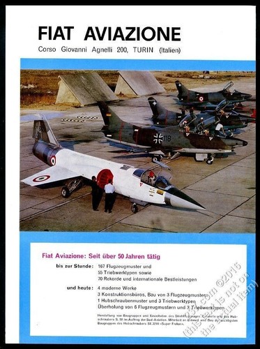 Fiat 1963 aereo - fiat, g.91