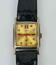 Orologio da Polso VINTAGE Retrò RARE LUCERNE 1970s Cut Swiss Lady Donna Femme
