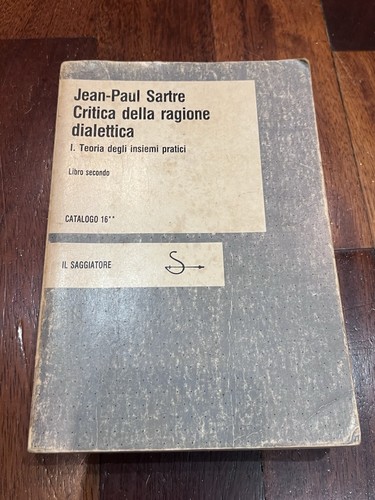 Sartre critica della ragione - -,