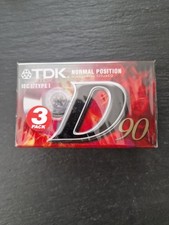 3 Cassette Audio TDK D90