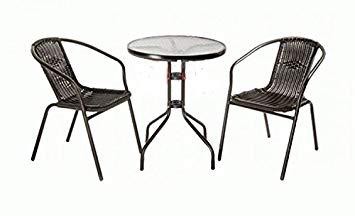 Set giardino polyrattan - set, in