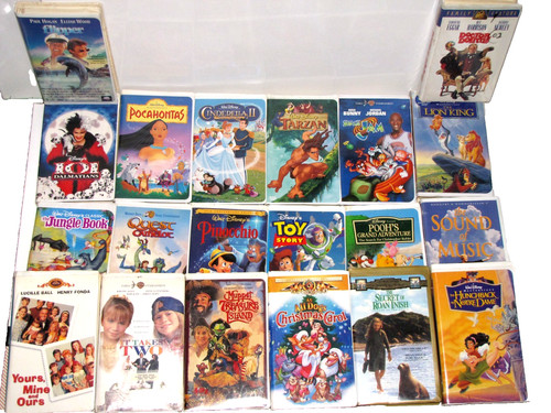 Vhs movie lot disney - 20,