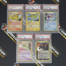 PSA 9 MINT Flareon - Jolteon - Vaporeon - Espeon - Umbreon Gold Star Pokemon Eng