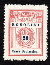 Italy Municipal - Marche Comunali -  Rosolini # A651