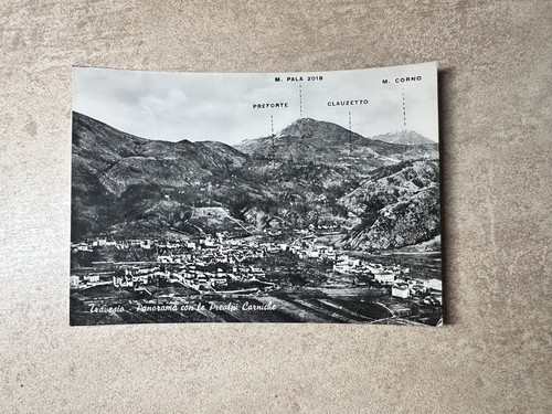 Cartolina travesio panorama - travesio,