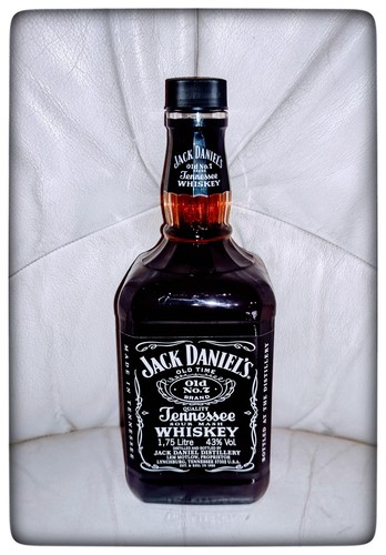 Jack daniel bottiglia vuota - "jack,
