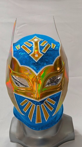 Maschera wrestling blu - maschera,