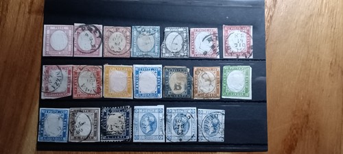 Timbres anciens royaume - anciens, italie