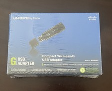 Linksys Compact Wireless - Adattatore USB G modello WUSB54GC NUOVO