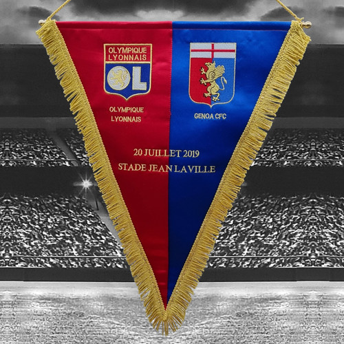 Pennant ricamato olympique - ricamato,