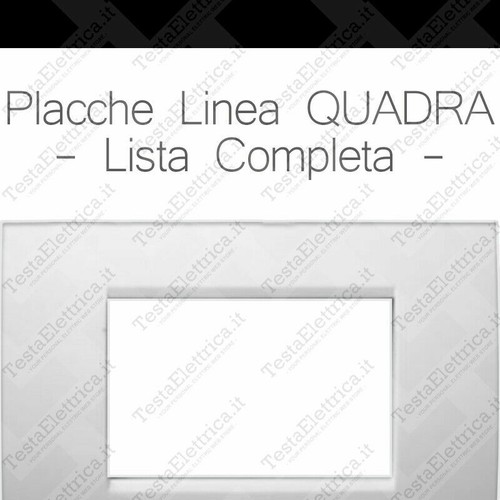 Placche 7 posti - 3,4,,