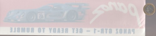 Autocollant automobile panoz - automobile.,