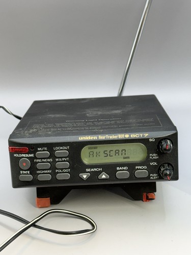 Radio scanner desktop vintage