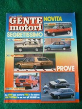 GENTE MOTORI  n° 7  LUGLIO