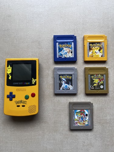 Game boy color pikachu - boy,