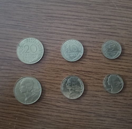 Centesimi di franco - 20,10,5,