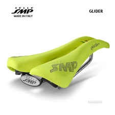 NUOVA sella Selle SMP GLIDER: GIALLO FLUO - MADE IN iTALY!