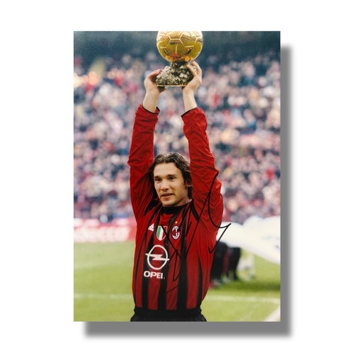 Foto firmata shevchenko milan - firmata,