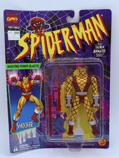 Modellino ToyBiz 1994 The Shocker Marvel Spider-Man serie animata nuovo con scatola
