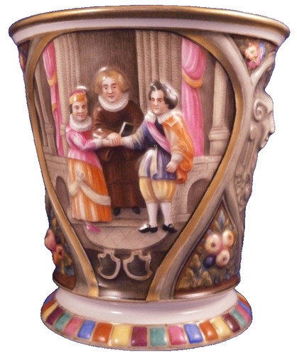 Antico bicchiere vaso xix - antico, bicchiere/vaso
