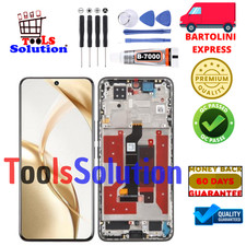 DISPLAY ORIGINALE HONOR 200 ELI-NX9 LCD RICONDIZIONATO CON FRAME NERO FULL SIZE