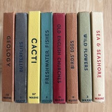 Observer’s 8 Book Collection Vintage Display