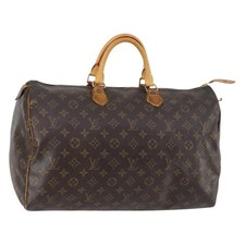 Borsa a mano Louis Vuitton Monogram Speedy 40 M41522 LV originale 145313