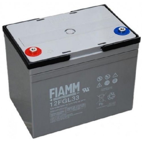 Batteria agm fiamm 12fgl33 - agm, 12v