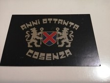 Tessera Ultras Anni 80 Cosenza Curva Calcio No Sciarpa Adesivo Toppa Spilla