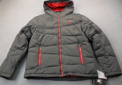 Spyder logo mens gray - spyder,