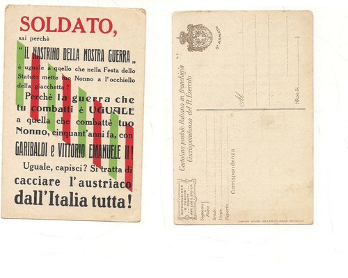 3545 franchigia militare ww - 3545), 1^ww