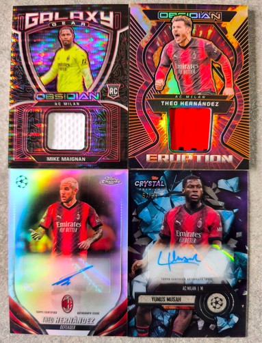 Card autografate milan topps - card,