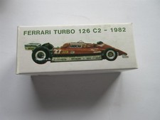 Kit auto da corsa FDS Automodelli modello Ferrari Turbo 126 C2 - 1982 nuovo