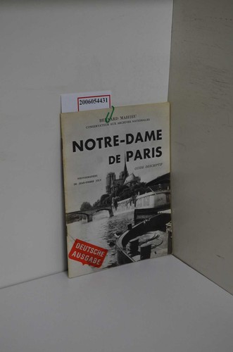 Notre dame paris guide - notre-dame,