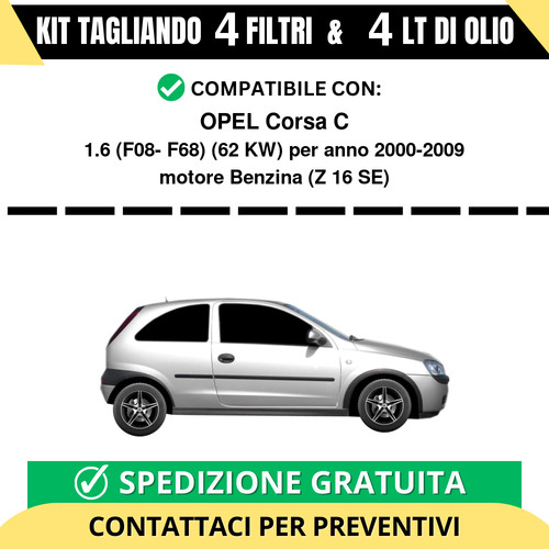Tagliando per opel corsa - tagliando,