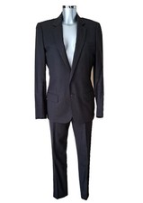 DIOR - Costume Noir - Laine et