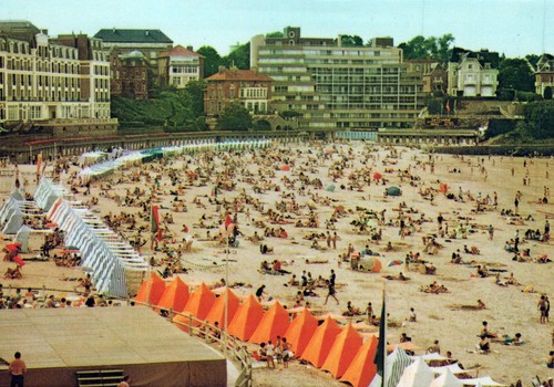 France postcard dinard côte - france,
