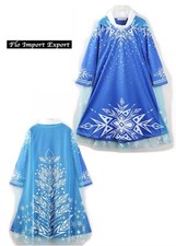 Frozen Vestito Carnevale Maschera Elsa Simile Olaf's Adventures Dress up 789072