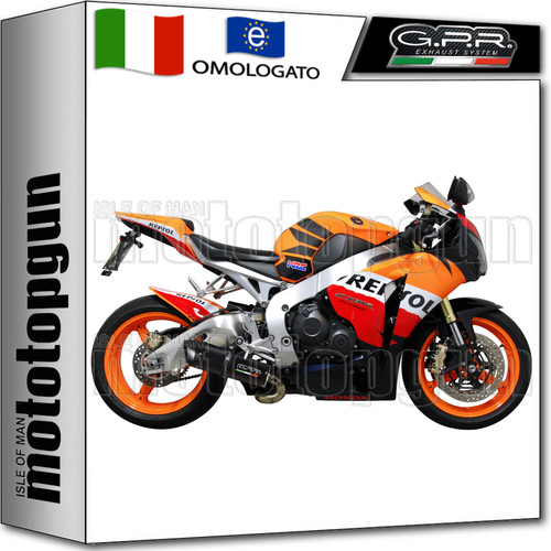 Gpr scarico hom furore - hom, nero