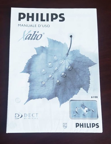 Philips xalio manuale uso - philips,